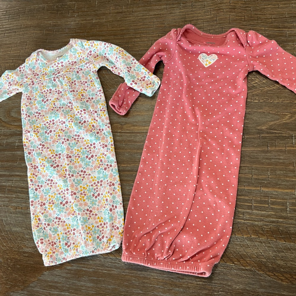 Carter’s Newborn Nightgowns